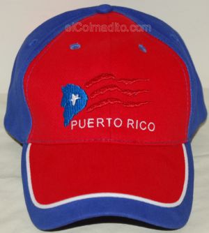 Dulces Tipicos Gorra Bandera Mi Orgullo Puerto Rico