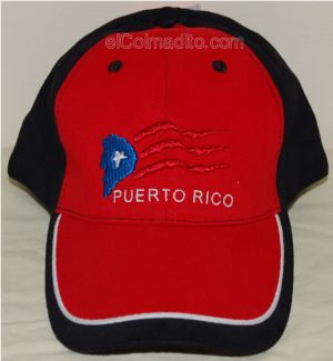 Dulces Tipicos Gorra Bandera Mi Orgullo Puerto Rico