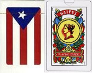 Dulces Tipicos Puerto Rico Flag Souvenirs, Souvenirs de Puerto Rico, Puerto Rico Playing Cards Puerto Rico