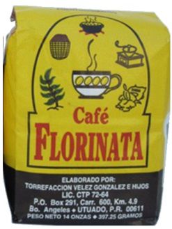Cafe Florinata from Puerto Rico, 100% Puerto Rican Coffee Puerto Rico