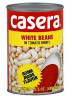 Dulces Tipicos Casera White Beans, Habichuelas Blancas Casera Puerto Rico