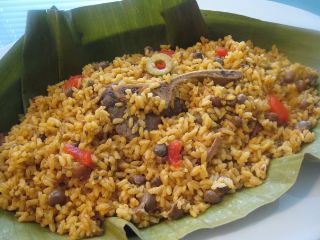 Arroz con Gandules<br>Rice and Green Pees