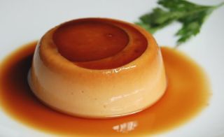 Flan<br>Coconut and Rum