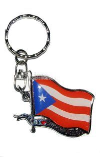 Dulces Tipicos Puerto Rico Keychains, Puerto Rico Flag, Souveniers de Puerto Rico Puerto Rico