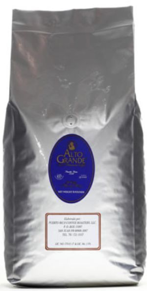 Alto Grande Coffee from Puerto Rico in Whone Beans, Puerto Rico