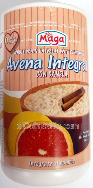 Dulces Tipicos Maga Avena Integral con Canela 12onz<br>Whole Grain Oatmeal with Cinnamon Puerto Rico