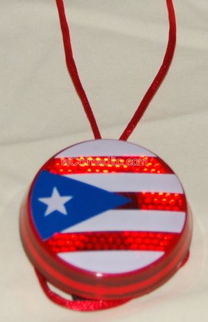 bandera de puerto rico. Collar Bandera de Puerto Rico