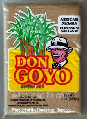 Dulces Tipicos Don Goyo Azucar Negra Puerto Rico