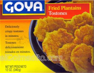 Dulces Tipicos Goya Fried Plantains, Tostones de Puerto Rico Puerto Rico