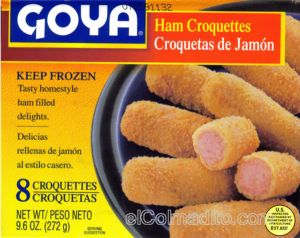 Dulces Tipicos Goya Ham Croquettes, Croquetas de Jamon de Puerto Rico, Puerto Rico Cusine Puerto Rico
