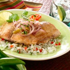 Fish with Cilantro