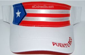 Dulces Tipicos Puerto Rico Flag Visor Puerto Rico