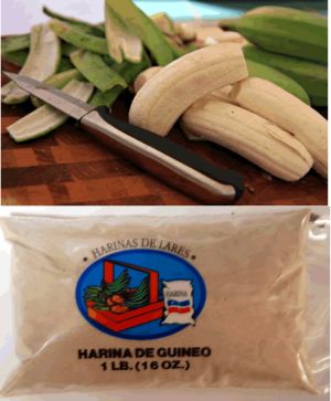 Dulces Tipicos Harina de Guineo, Green Banana Dough Puerto Rico