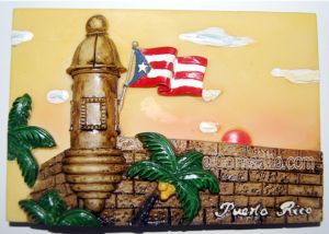 Dulces Tipicos Garrita con Bandera de Puerto Rico, Artesania de Puerto Rico, Puerto Rico Souveniers Puerto Rico