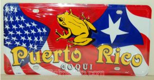Dulces Tipicos Tablillas de Puerto Rico, Puertorican Licence Plates Puerto Rico