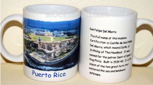 Dulces Tipicos Tazas de Puerto Rico, Puertorican Coffee Cups Puerto Rico
