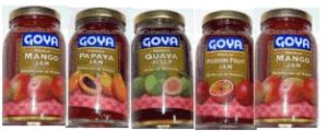 Dulces Tipicos Mermeladas Goya, Goya fruit Jam, Free Delivery Goya Products Puerto Rico