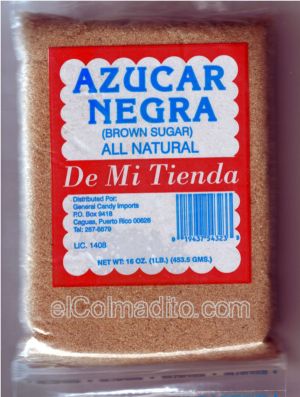 Dulces Tipicos Mi Tienda Azucar Negra Puerto Rico
