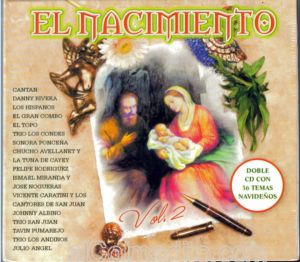 Dulces Tipicos El Nacimiento Vol. II, Doble CD con 36 temas Navideos, Varios Artistas, Musica de Navidad de Puerto Rico Puerto Rico