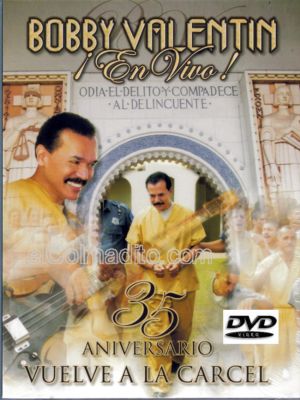 Dulces Tipicos Bobby Valentin, en vivo, 35 Aniversario, Vuelve a la Carcel, DVD, Musica de Puerto Rico, Puertorican Salsa, Salsa de Puerto Rico Puerto Rico