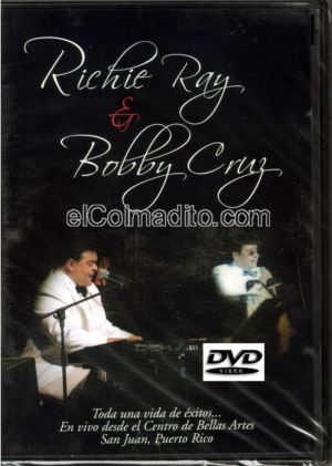Dulces Tipicos Richie Ray & Bobby Cruz, Live at Centro de Bellas Artes, DVD, Puertorican Music Puerto Rico