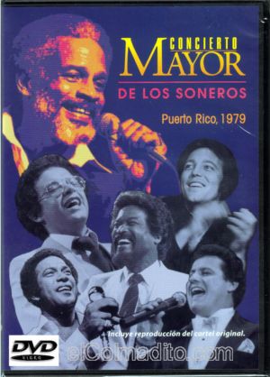 Dulces Tipicos Concierto Mayor de los Soneros, Puerto Rico 1979, DVD, Musica de Puerto Rico, Salsa de Puerto Rico Puerto Rico