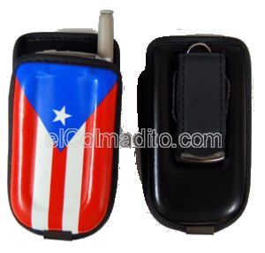 Puerto Rico Flag Cell Phone Carryng Case