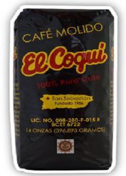 Cafe Coqui 14onz 4 bags, Coqui Coffee from Puerto Rico 14onz 4 Bags Puerto Rico