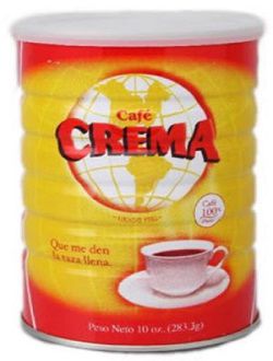 Cafe Crema in a Can, Crema Coffee in a Can Puerto Rico