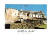 Poster Castillo San Cristobal 24 x 18 puerto rico