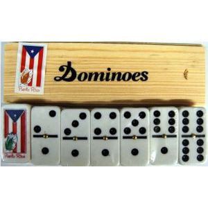 Dominoes Coqui <br>Wooden Box