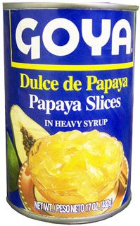 Dulces Tipicos Papaya Slices from Goya Puerto Rico