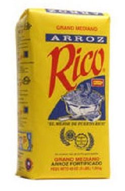 Dulces Tipicos Arroz Rico Grano Mediano, Rico Rice Mediun Grain Puerto Rico
