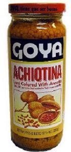 Puerto Rico Achiotina Goya from Goya Foods, Excelente Achiotina de los productos Goya