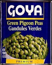 Green Pigeon Peas from Goya Foods. , Gandules Verdes Goya at elColmadito.com