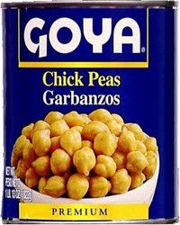 Dulces Tipicos Garbanzos Goya, Goya Chick Peas Puerto Rico
