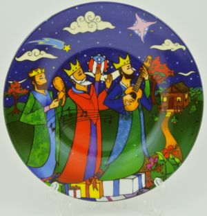Dulces Tipicos Decorative Plate from Puerto Rico Puerto Rico