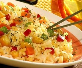 Recipe Arroz a la Jardinera<br>Rice with Vegetables 1 Puerto Rico