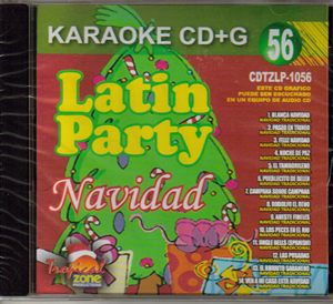 Karaoke CD+G Latin Party Navidad, Musica de Navidad Puerto Rico
