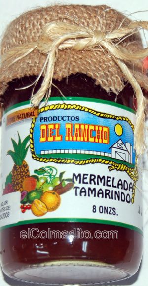 Dulces Tipicos Mermelada de Tamarindo<br>El Rancho 8onz Puerto Rico