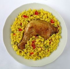 Arroz con Pollo<br>Rice with Chicken