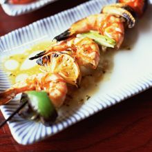 Recipe Shrimp on Skewers Puerto Rico