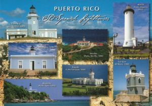 Dulces Tipicos Old Spanish Lighthouses, Post Card Puerto Rico