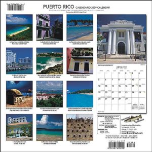 Dulces Tipicos Puerto Rico Calendar, Calendario de Puerto Rico<br>Photos of Puerto Rico Puerto Rico