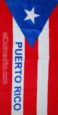 Toalla Bandera de Puerto Rico, Towel with the Flag of Puerto Rico Puerto Rico