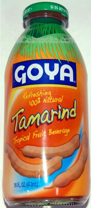 Dulces Tipicos Goya Tropical Fruit Beverage <br>100% Natural  Tamarindo 16onz Puerto Rico