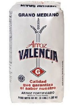 Dulces Tipicos Arroz Valencia Grano Mediano, Valencia Rice Medium Grain Puerto Rico
