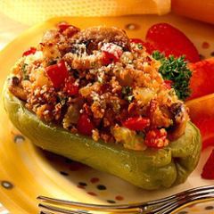 Recipe Pimientos Rellenos<br>Stuffed Peppers Puerto Rico