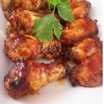 Alitas de Pollo<br>Salsa de Parcha 