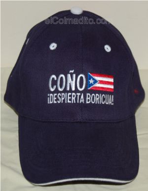 Gorra Coo Despierta Boricua Puerto Rico